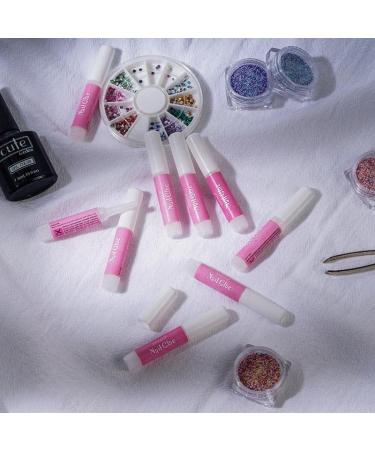 Nail for Acrylic Nails 40PCS Professional Nail Bond for Press on Nails Fake Nails Good Super Tips Holding for Stic - Buy Online on GoSupps.com