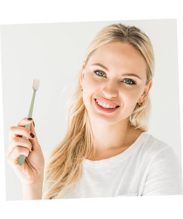 Coophya 4 Soft Travel Toothbrush | Gentle Bristles for Adults & Kids | Peppermint Bonbon Flavor | Manual Toothbrush (1 Pack) - Buy Online on GoSupps.com