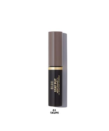 Milani Stay Put Brow Shaping Gel - Taupe (0.24 Fl. Oz.) | Cruelty-Free Long-Lasting Eyebrow Gel - Buy Online on GoSupps.com