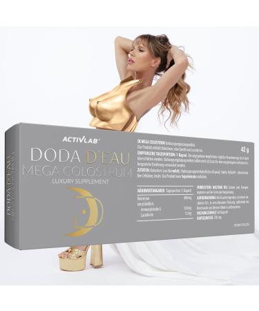 Activlab Doda dEau Mega Colostrum 60 Capsules | Boost Immunity Intestinal Health & Skin Care | Vitamins Minerals Lactoferrin & IgG Support - Buy Online on GoSupps.com