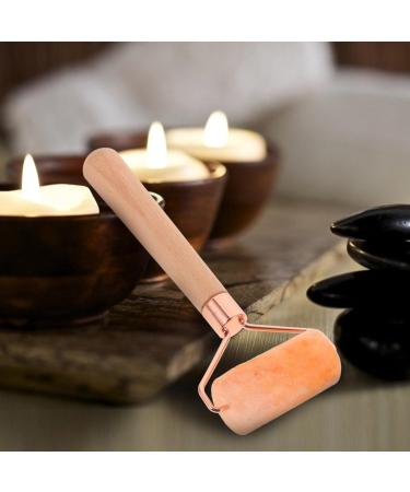 Buy Rose Quartz Face Roller - Facial Beauty Roller for Relaxation & Massage - Perfect for Face Eyes Neck & Body - Buy Online on GoSupps.com