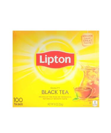 Lipton Regular Tea Bags 100 count each (pack of 2)