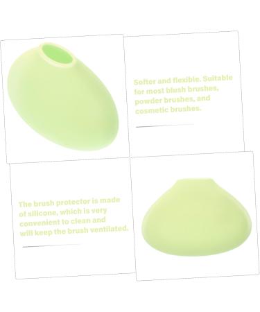 Set of 3 Cover for Makeup Brush Holder Toiletries Makeup Brush Face Brush Cover for Makeup Bubble Makeup Brush Set Foundation Brush Travel - Buy Online on GoSupps.com