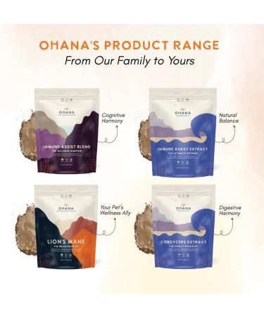 Ohana Lion s Mane Organic Mushrooms Powder Blend USDA-Organic Whole Food Mushroom Supplement Non-GMO Gluten-Free 7.06 oz Bag Pack of 1 Lion's Mane Powder 7.05 Ounce (Pack of 1) - Buy Online on GoSupps.com