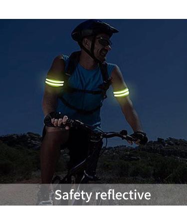 10 Pack Reflective Armbands for Running Cycling Night Sports - Buy Online on GoSupps.com