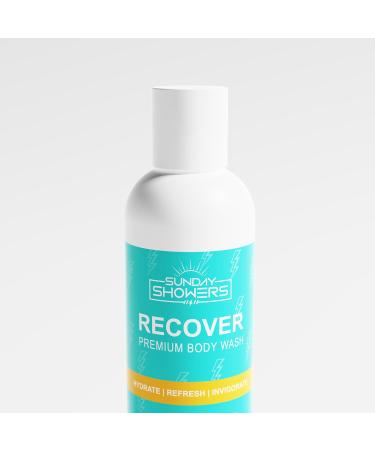 All Natural Recovery Body Wash - Revitalize with Charcoal Shea Butter & Eucalyptus | Premium Clean Ingredients for Rejuvenation - Buy Online on GoSupps.com