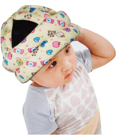 Baby Safety Helmet | Adjustable Infant Head Protective Hat | Soft & Comfortable | For Crawling, Walking, Running & Playing | Ages 6 Months - 6 Years | Yellow Candy - Buy Online on GoSupps.com
