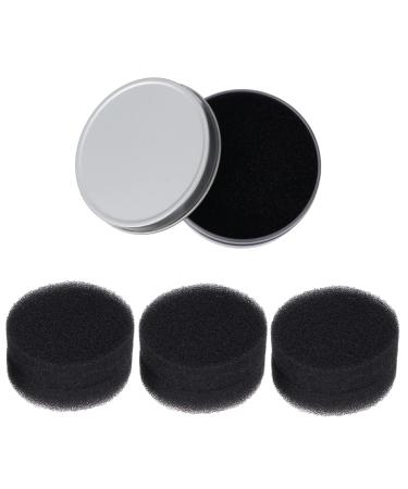 NOLITOY 1 Set Makeup Sponge Tools Cleaner Make up Pumice Stone for Feet Lgbt Pride Accessories Cleaning Makeup Tools Activated Carbon Sponge Makeup Brush The Lazy