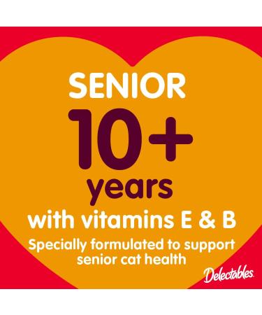 Hartz Delectables Stew Senior Lickable Wet Cat Treats - Chicken, Tuna & Whitefish Flavors - 12 Count Pack - Buy Online on GoSupps.com