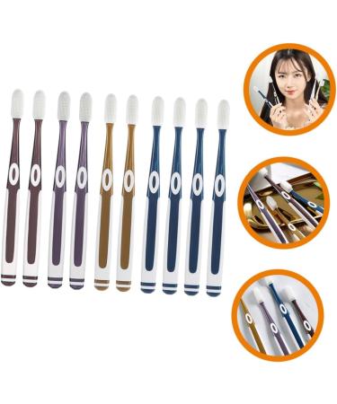 Buy Gatuida 10-Pack Travel Toothbrushes - Perfect for Adults & Pregnant Women | Ideal Gum Cleaning Tool for On-the-Go Oral Care - Buy Online on GoSupps.com