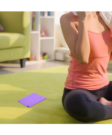 HANABASS Yoga Resistance Bands - Elastic Exercise Bands for Physical Therapy Pilates & Strength Training - Purple - Buy Online on GoSupps.com