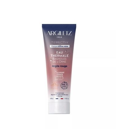 ARGILETZ - Terractiv healthy glow mask - Bagnoles de l'Orne thermal water Red clay - Illuminates, tones and boosts the nature of your skin