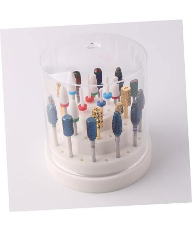 minkissy 12 Pcs Grinding Head Storage Box Nail Bit Storage Case Nail Drill Bit Container Nail Bit Storage Stand Nail Grinding Organizer Case Drill Bit Case Plastic With Cover Display Stand - Buy Online on GoSupps.com