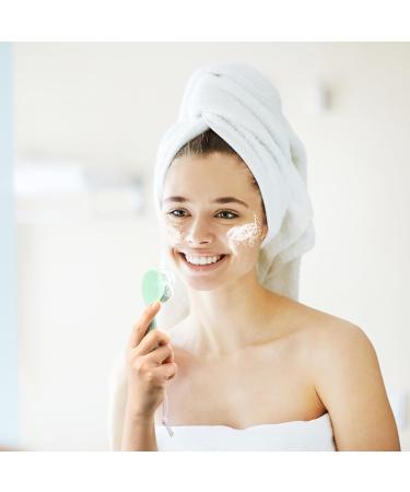 Buy NADUSEP Silicone Facial Cleansing Brush - 3 Pack Exfoliating Scrubber for Blackheads & Makeup Removal - Soft Waterproof & Skin-Friendly | International Shipping - Buy Online on GoSupps.com