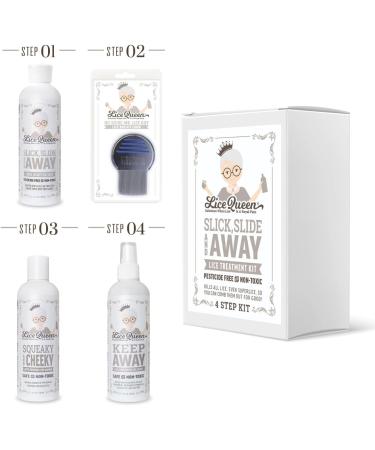 Buy Slick Slide & Away 4-Step Lice Treatment Kit | Effective Lice Removal Solutions Worldwide - Buy Online on GoSupps.com
