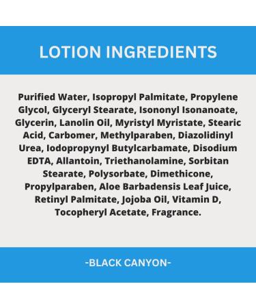 Black Canyon Caribbean Coconut Scented Body Lotion with Lanolin and Jojoba Oil 12 Oz (2 Pack) - Buy Online on GoSupps.com