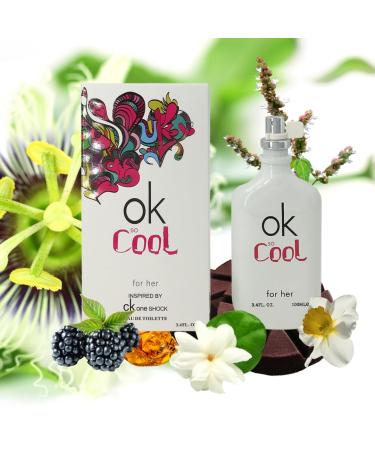 OK SO COOL WHITE EAU DE PARFUM FOR WOMEN 3.4 FL. OZ. Amber Spicy fragrance for Women. - Buy Online on GoSupps.com