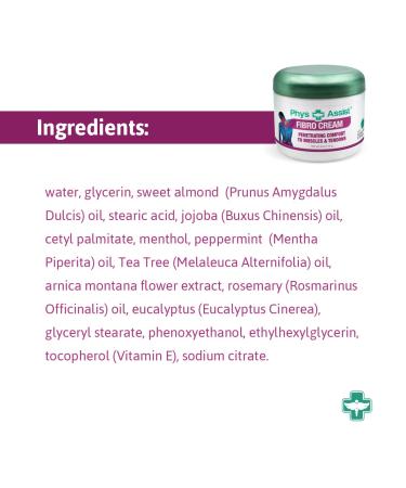 PhysAssist Fibromyalgia Cream Natural Botanical Soothing and Cooling 4 oz jar. 4 Ounce (Pack of 1) - Buy Online on GoSupps.com