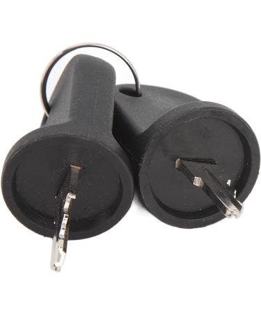 Durable Ignition Key for RXV Gas Electric Golf Cars - 2-Piece Reliable Ignition Lock Key Set 609680 - Buy Online on GoSupps.com