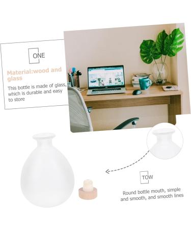 MAGICLULU Mini Perfumes 1pc Glass Bottle Dropper Bottle Wooden Filling DIY Cork Bottle - Buy Online on GoSupps.com