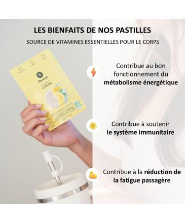  QWETCH Qwetch SOLID DRINKS ORGANIC 36 Hydration Tablets with Vitamins C & B Sugar-Free Calorie-Free Drink Lemon Flavor - Buy Online on GoSupps.com