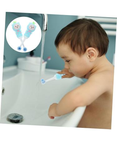 Healeved 6-Pack Children's Toothbrushes with Soft Bristles & Bear Covers - Gentle Care for Toddlers & Kids | Travel-Friendly Toothbrush Set - Buy Online on GoSupps.com