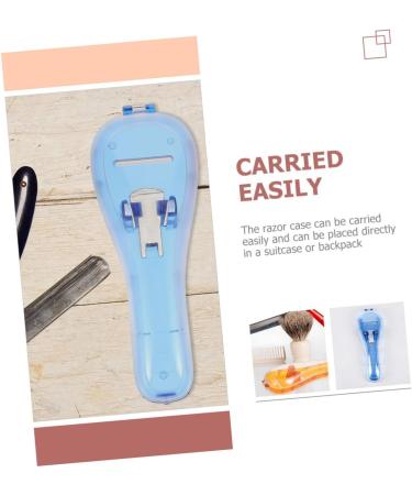 Minkissy Razor Storage Box Holder - Universal Travel Case for Shaving - 10 Pack - Durable Hard Case for Razor and Hair Clip - Perfect for Men - 16.5x6x3.5cm - Buy Online on GoSupps.com