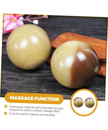 PLAFOPE 2 Piece Horn Fitness Massage Ball Set - Hand Massager & Carpal Tunnel Relief Tool for Optimal Hand Training - Buy Online on GoSupps.com