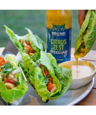 New Primal Citrus Zest Dressing & Marinade - 10 fl oz (295 ml) - Paleo & Keto Friendly - Buy Online on GoSupps.com