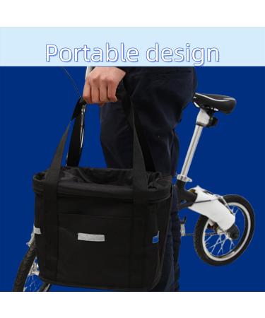 GerRit Universal Front Carrying Bag Basket for Electric Scooter Soft Tiller Basket Storage Hanging Pouch Front Carry Organizer for Most Scooter - Buy Online on GoSupps.com