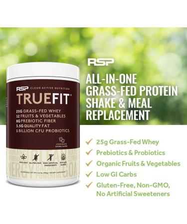 RSP NUTRITION Vegan AminoLean Pre Workout Energy (Pineapple Coconut 25 Servings) with TrueFit Protein Powder (Chocolate 2 LB) - Buy Online on GoSupps.com