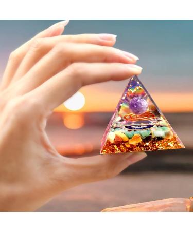 Vuuuuv Horoscope Orgon Pyramid & Aries Medicinal Crystal Gift Set - Zodiac Stones for Healing & Spiritual Growth - Buy Online on GoSupps.com