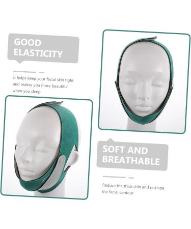 FOMIYES 1 Pc Thin Face Belt Face- Lifting Sagging Skin Face Shaper Belt Thin Face Lifting Watch Band Tool Face-lifting Strap Woman Lifting Belt Polyester The Face 57X10X0.5CM Green - Buy Online on GoSupps.com