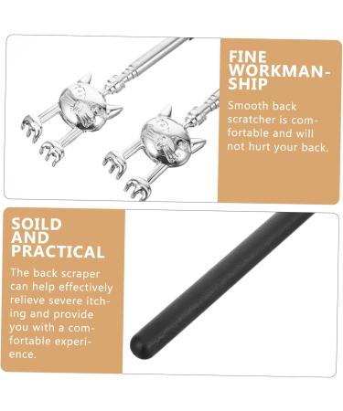 Beaupretty Portable Back Scratcher Tool - Stainless Steel Massage Device for Men & Women - Ergonomic Inoxlm Design for Ultimate Relief - Buy Online on GoSupps.com