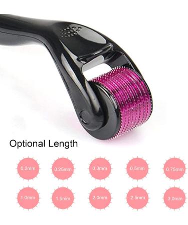 XiaoXIN Micro-Needle Roller 540 Needles - Hair Growth Beard Growth & Anti Hair Loss Treatment Tool (1.5mm) - Optimal Skin Care Solution - Buy Online on GoSupps.com