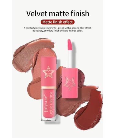 INTEROOKIE Natural Moisturizing Lip Gloss with ThreeDimensional Matte Finish and Long Stay NonFading Pearl Lipstick 04 - Buy Online on GoSupps.com