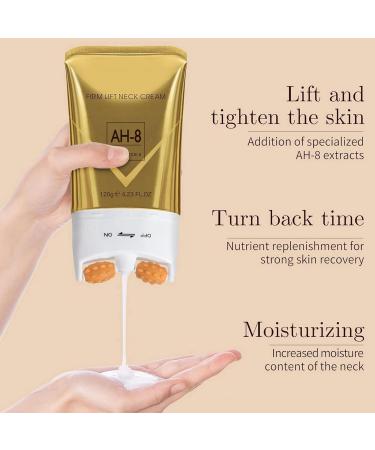 Uzionie Firming Neck Cream firming cream for the neck 360 roller massage design for reducing wrinkles moisturizing firming 100 g - Buy Online on GoSupps.com