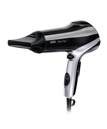 Braun Satin Hair 7 hair dryer professional hair dryer with IonTec and Satin Protect technology HD710 black