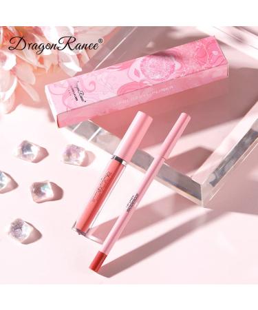Rose Red Lip Liner Pencil and Lipstick Set - Long Lasting Waterproof Formula for High Pigmented, Velvety Matte Lips - Natural, Non-Fade Makeup Gift Kit - Buy Online on GoSupps.com