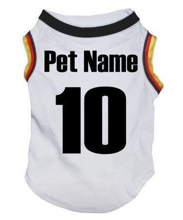 Petitebelle Dog Shirt with National Theme (Germany-2 XXXL) Germany-2 3XL