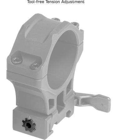 UTG Unisex AQR420 Mounting Ring - Black One Size | International Shipping Available - Buy Online on GoSupps.com