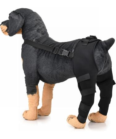 Dog Knee Brace Dog Rear Hind Leg Joint Brace Pet Dog Double Hind Leg Brace Support Belt for Heals Prevents Injuries Sprains Protects Wounds. B Medium - Buy Online on GoSupps.com