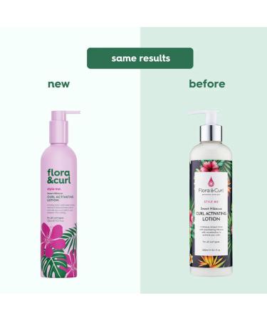 Flora & Curl Sweet Hibiscus Curl Activating Lotion - Define & Moisturize Curls | International Shipping Available - Buy Online on GoSupps.com