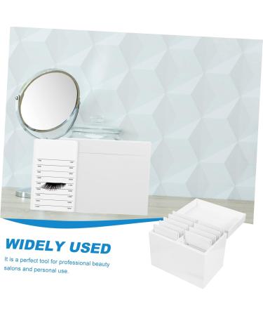 minkissy 1pc Box False Eyelash Storage Box Makeup Storage Box Eye Lashes Extension Holder 10 Layers Eyelash Box Makeup Containers Drawer Organizer for Makeup Acrylic Storage Box Acrylic - Buy Online on GoSupps.com
