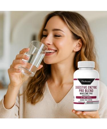Probase Nutrition Digestive Enzyme Pro Blend 60 Capsules 30-Day Supply - Buy Online on GoSupps.com