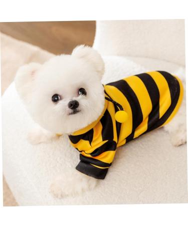 Funny Bumblebee Dog Costume - Cute Hoodie for Puppies | Christmas Pet Clothing - Buy Online on GoSupps.com