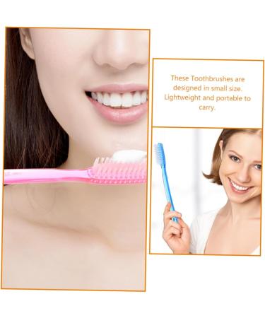 Buy Minkissy 10-Pack Travel Toothbrush Set - Lightweight Durable Manual Toothbrushes for Adults & Kids - Perfect for Camping & Travel - International Shipping Available - Buy Online on GoSupps.com