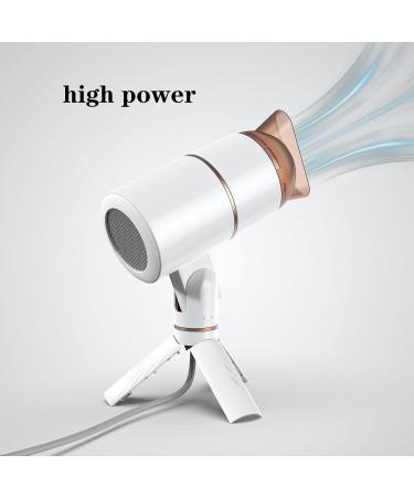 Hands-Free Lazy Hair Dryer Collapsible Ionic Hair Dryer Wall Mounted Hair Dryer 1000w 3 Speed Adjustment Fast Drying White - Buy Online on GoSupps.com