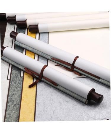 COHEALI 2pcs Blank Rice Paper Scroll Blank Painting Scrolls Portable Poster Ink Painting Paper Wall Hanging Yellowx2pcs 1.5X40X117CMx2pcs - Buy Online on GoSupps.com