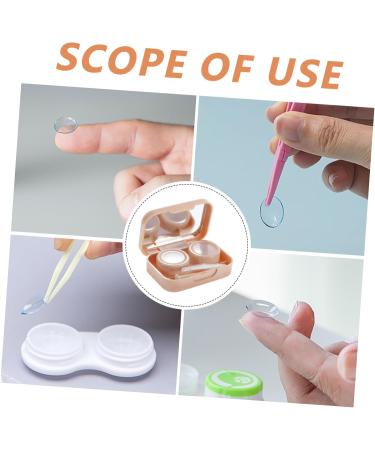 Hapinary Colored Contact Lenses Container Holder | Travel Box & Suction Case for Safe Storage - Buy Online on GoSupps.com